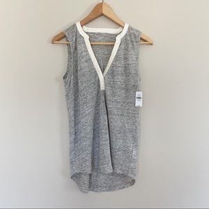 Gap Sleeveless Light Blouse Grey XS